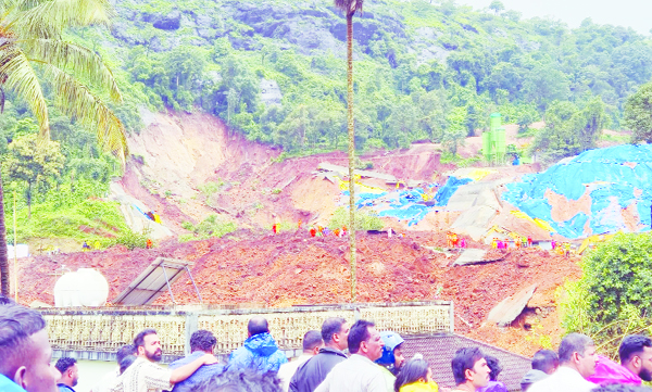 മണ്ണിടിച്ചില് മുന്നറിയിപ്പ് നല്കിയിരുന്നു