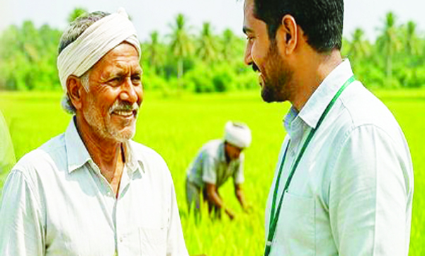കൊയ്ത്തിനുമുമ്പ് കര്ഷക രജിസ്ട്രേഷന്; രസീത് പാടത്തുവച്ചുതന്നെ