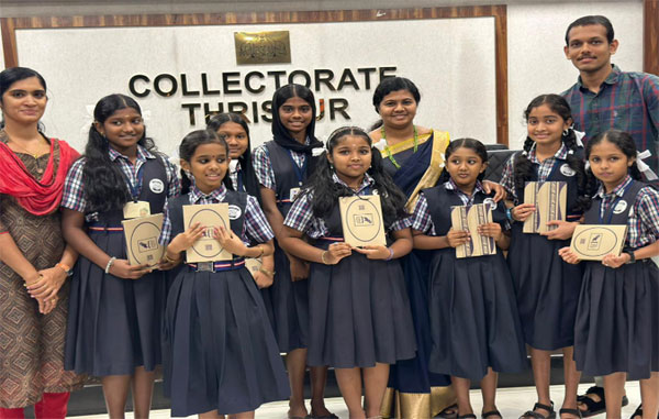 കളക്‌ടറെ കണ്ട ആവേശത്തില്‍ വൈലത്തൂരിലെ കൊച്ചുമിടുക്കര്‍