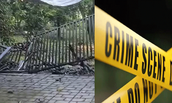 നിലമ്പൂരിൽ കാട്ടാന ആക്രമണം; വീടിന്റെ മതിലും ഗേറ്റും തകർത്തു
