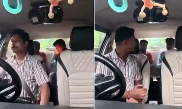 "ഞാന് വേലക്കാരനല്ലടാ!"; കാറില് പുകവലിച്ച യാത്രക്കാരനെ പൂട്ടി കാബ് ഡ്രൈവര്