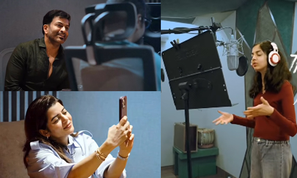Alankritha as playback singer in i nobody movie (Image Source: Instagram)
