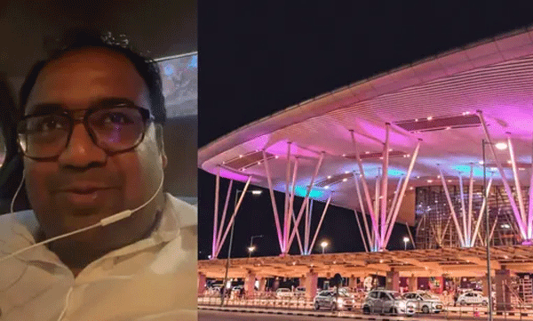 കൊൽക്കത്തയ്ക്കുള്ള വിമാന യാത്ര എന്തെളുപ്പം, എയര്‍പോര്‍ട്ടിലെത്താനാണ് പാട്:  ബംഗളൂരു ട്രാഫിക്കിനെ ട്രോളി യാത്രക്കാരൻ