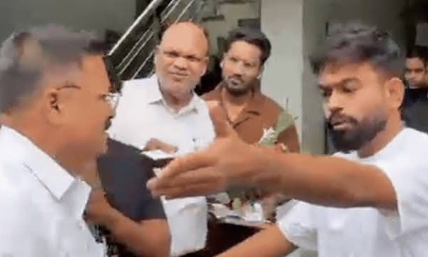 ദിപ്കെ എസ്ഐയെ വീട്ടിൽ നിന്ന് ഇറക്കിവിട്ടു; വാക്കുതർക്ക വീഡിയോ വൈറൽ