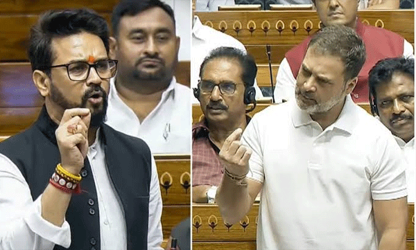 രാഹുൽ ഗാന്ധി 'ഹവാ ഹവായ്' നേതാവെന്ന് അനുരാഗ് താക്കൂർ